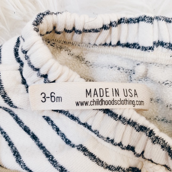 Childhood Clothing Striped Shorties - Picture 5 of 5